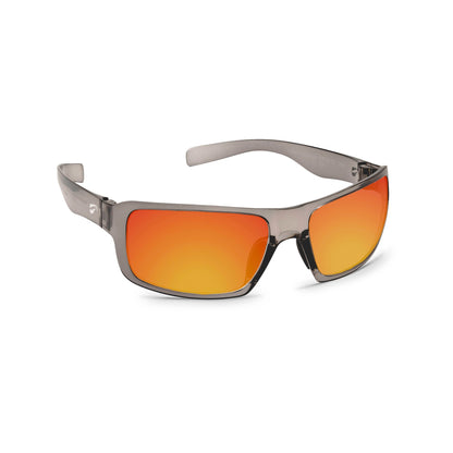 Flying Eyes Kingfisher Sport Standard Translucent Gray with Mirrored Rose lens aviation sunglasses