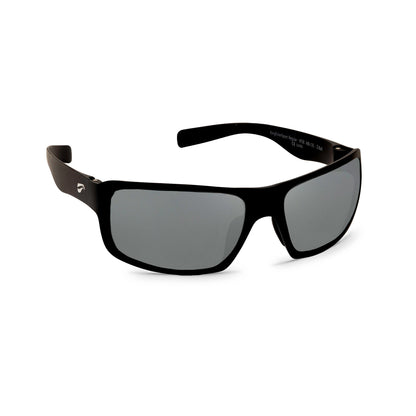 Flying Eyes Kingfisher Sport Standard Matte Black with Mirrored Onyx lens aviation sunglasses