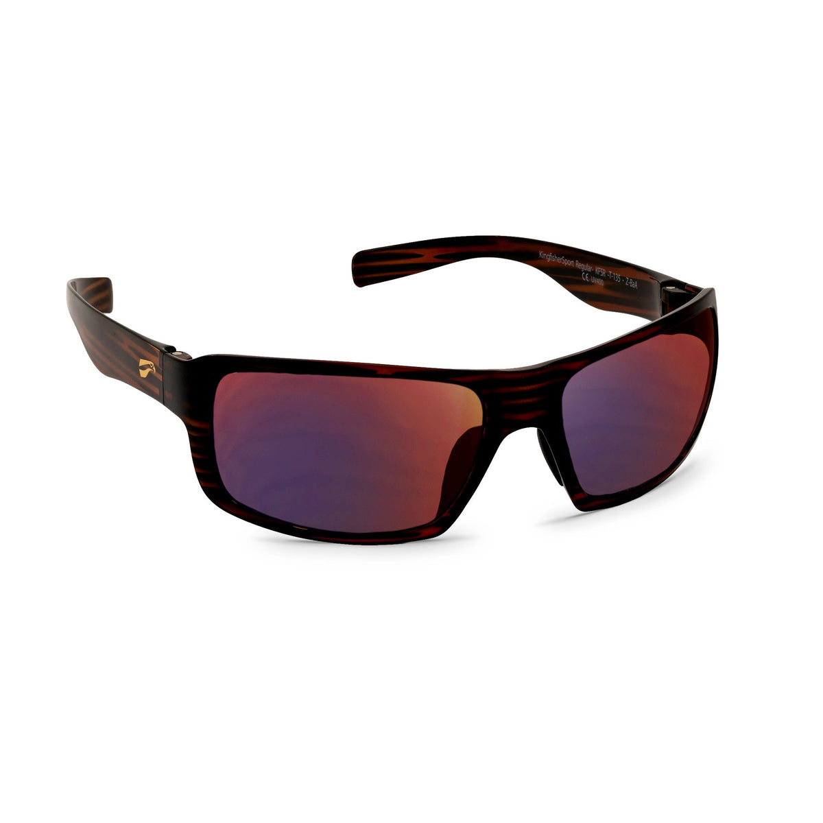 Flying Eyes Kingfisher Sport Standard Tortoise with Mirrored Sunset lens aviation sunglasses