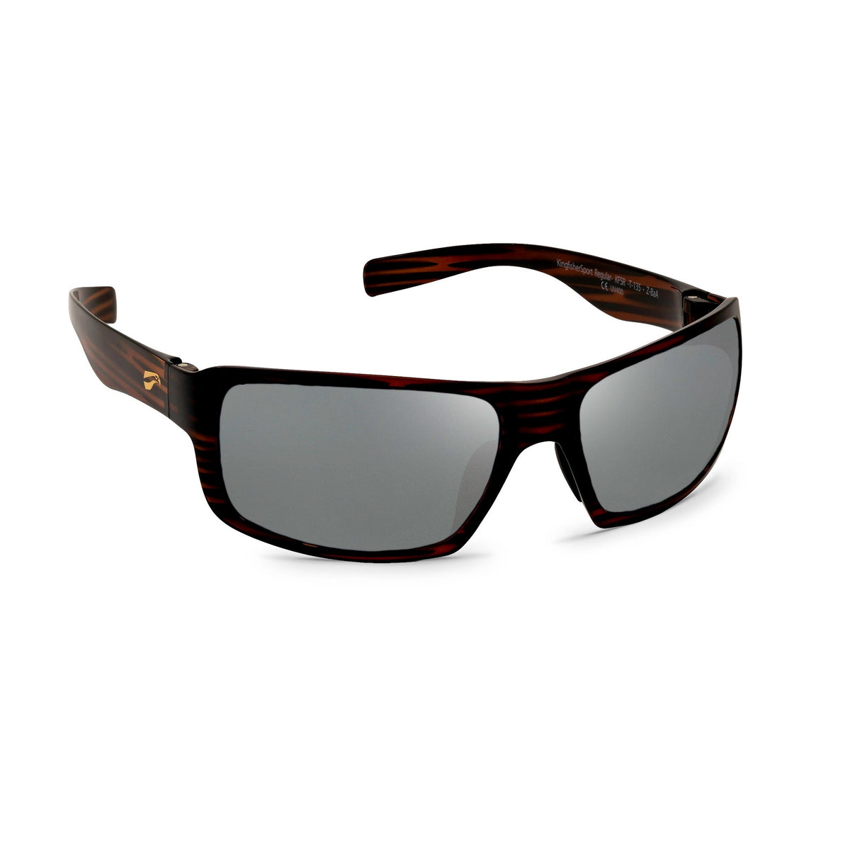 Flying Eyes Kingfisher Sport Standard Tortoise with Mirrored Onyx lens aviation sunglasses