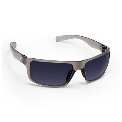 Flying Eyes Kingfisher Sport Wide Translucent Gray with Dark Solid Gray lens aviation sunglasses