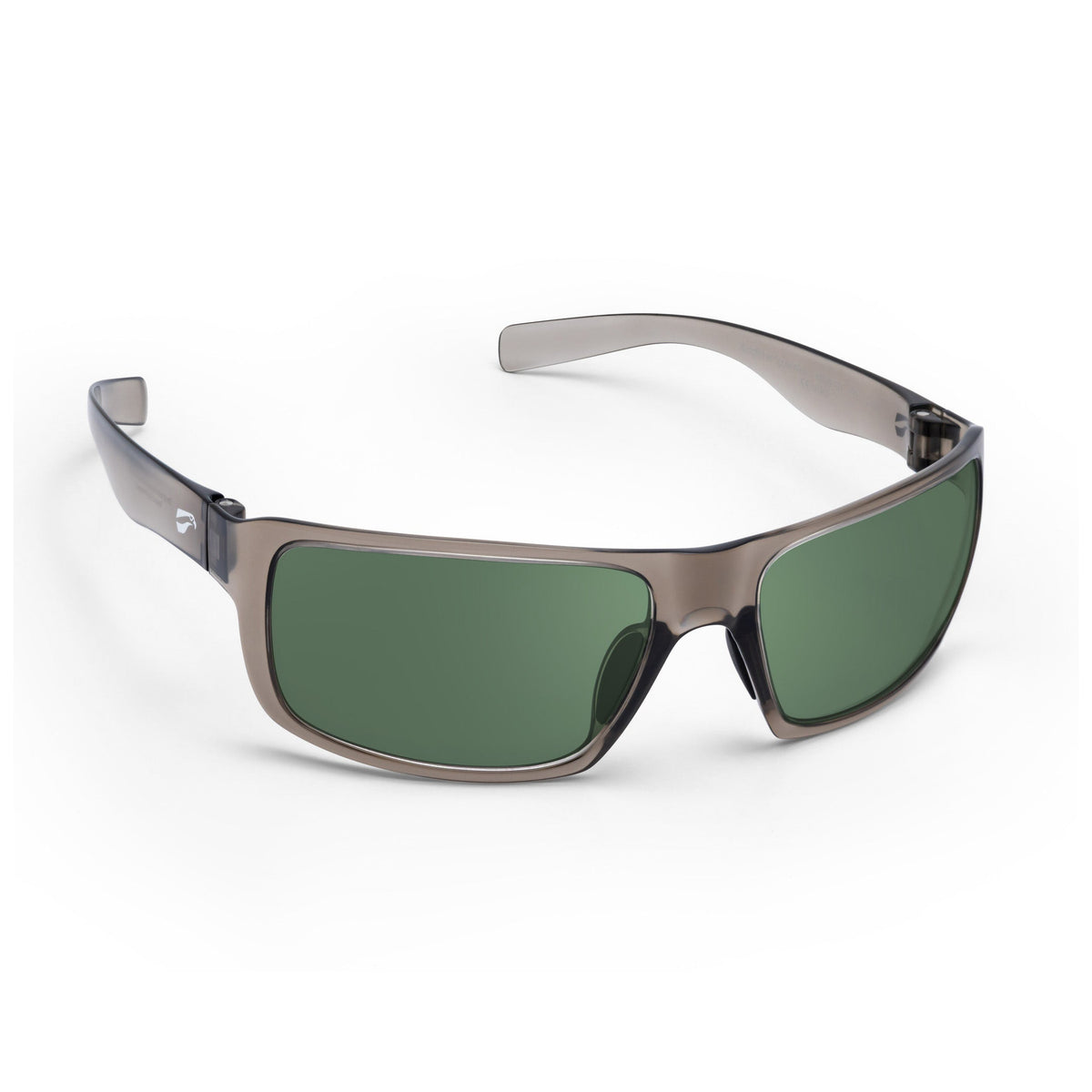 Flying Eyes Kingfisher Sport Wide Translucent Gray with G15 (Neutral Green) lens aviation sunglasses