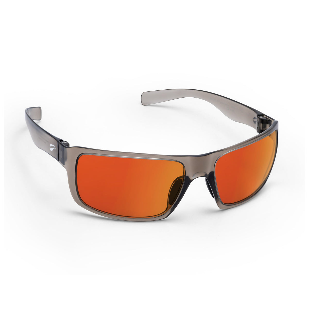 Flying Eyes Kingfisher Sport Wide Translucent Gray with Mirrored Rose lens aviation sunglasses