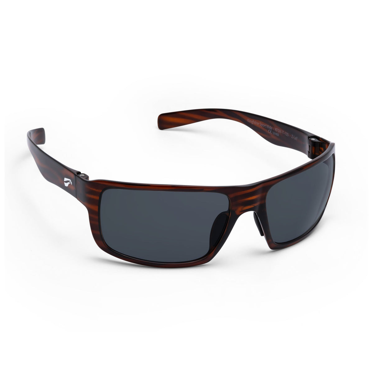 Flying Eyes Kingfisher Sport Wide Tortoise with Gradient Gray lens aviation sunglasses