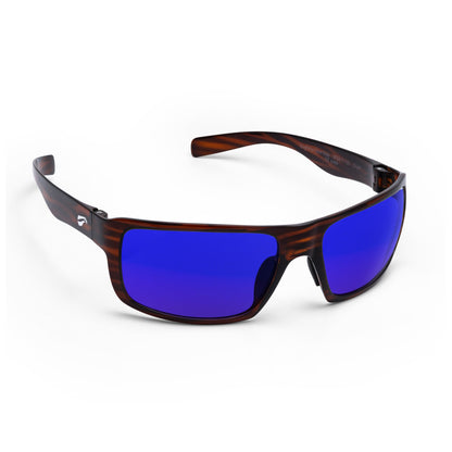 Flying Eyes Kingfisher Sport Wide Tortoise with Mirrored Sapphire lens aviation sunglasses