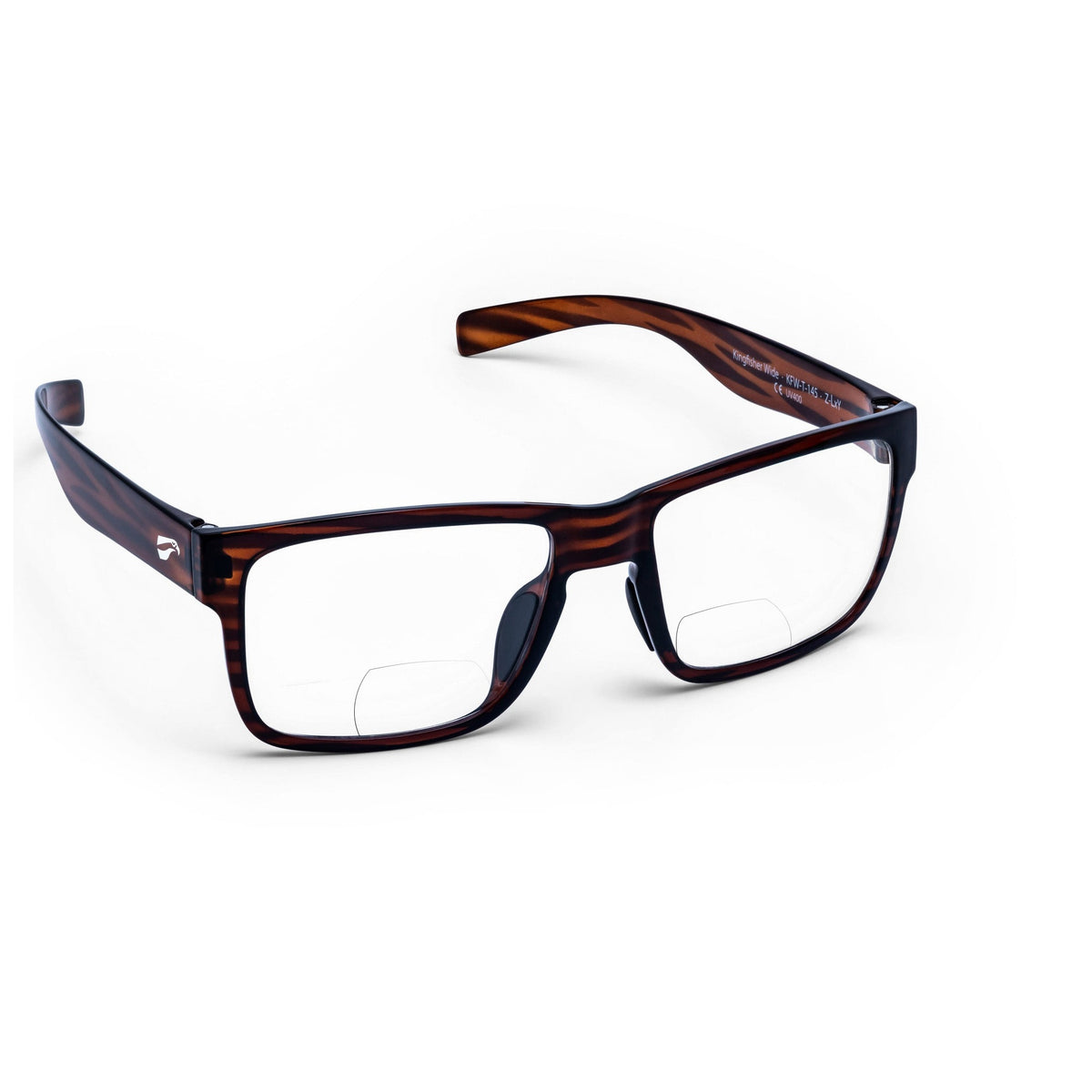 Flying Eyes Kingfisher Wide bifocal sunglasses KFW-T-CLRBF