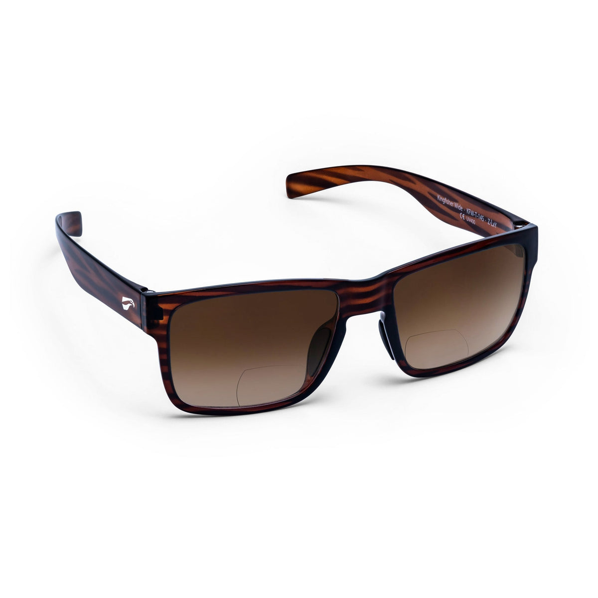 Flying Eyes Kingfisher Wide bifocal sunglasses KFW-T-GCTBF