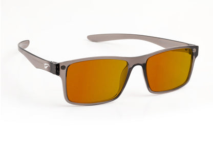 Flying Eyes Luzon OLZN-GY-MRO manufacturer eyewear three-quarter view