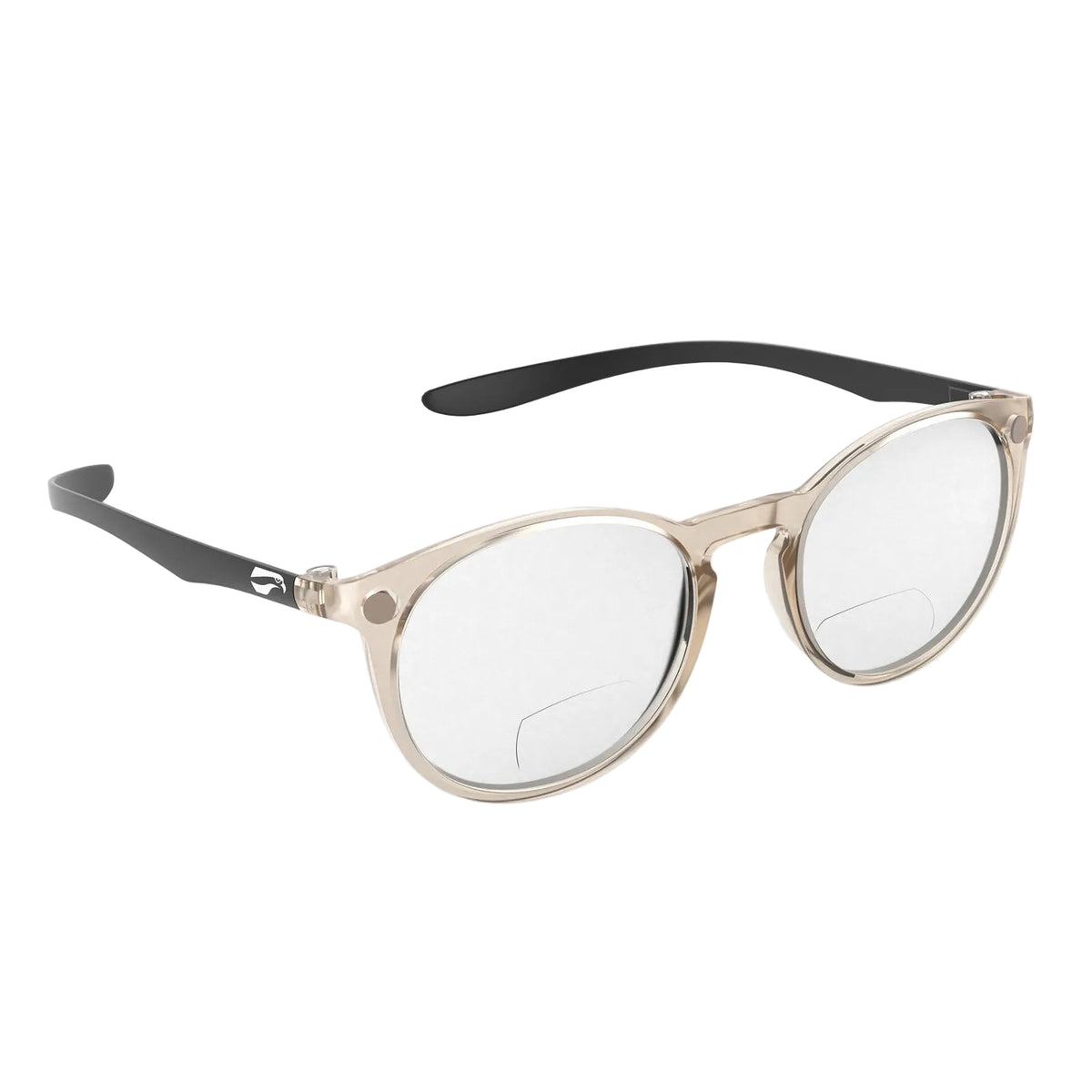 Flying Eyes Ninox bifocal narrow black tie clear plus1 0