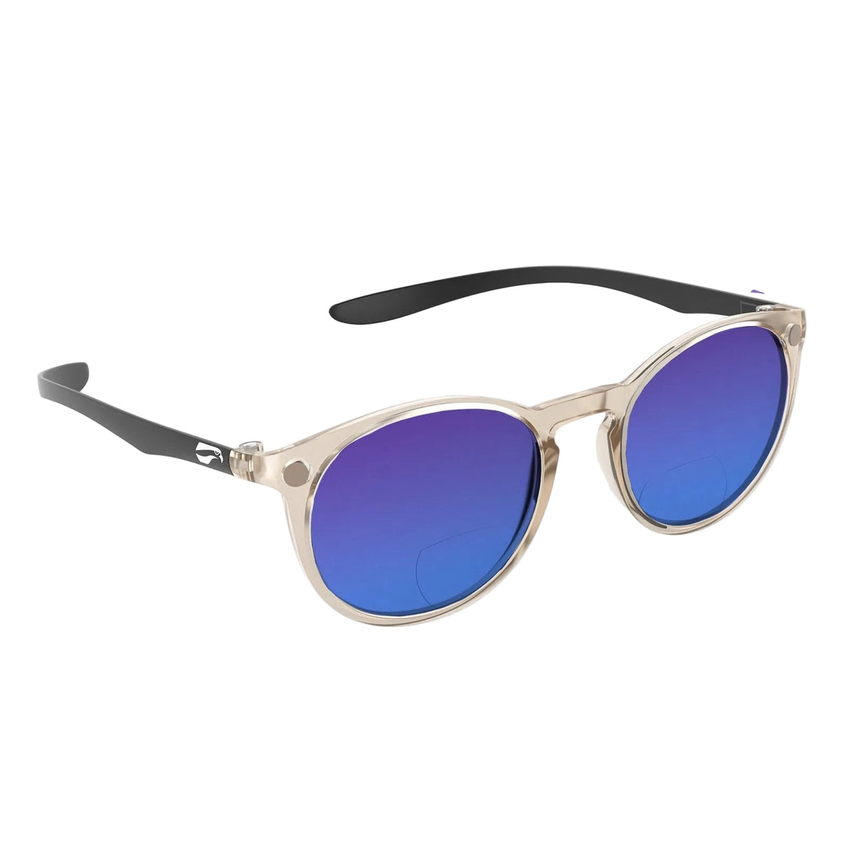 Flying Eyes ninox bifocal narrow black tie gradient mirrored sapphire plus1 5