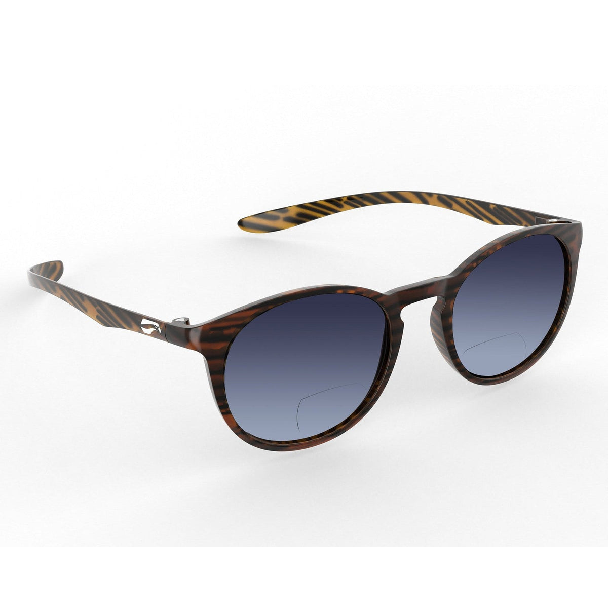 Flying Eyes ninox bifocal narrow tortoise gradient gray plus1 5