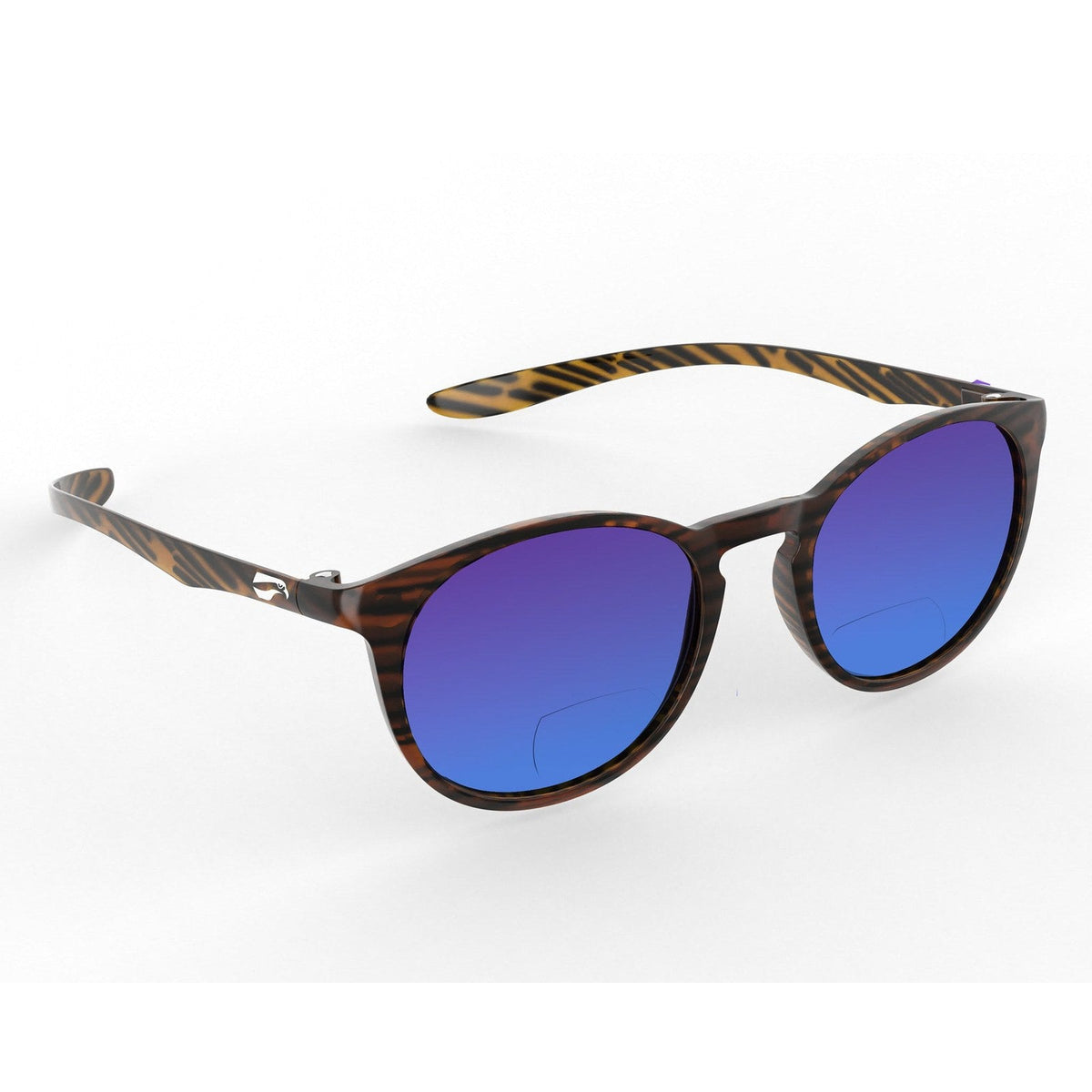 Flying Eyes ninox bifocal narrow tortoise gradient mirrored sapphire plus1 5