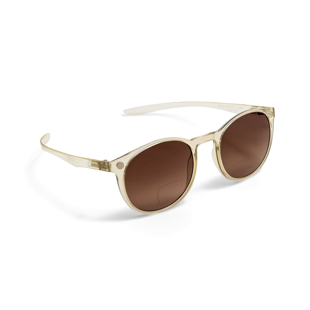 Flying Eyes ninox bifocal standard clear gradient copper plus1 5