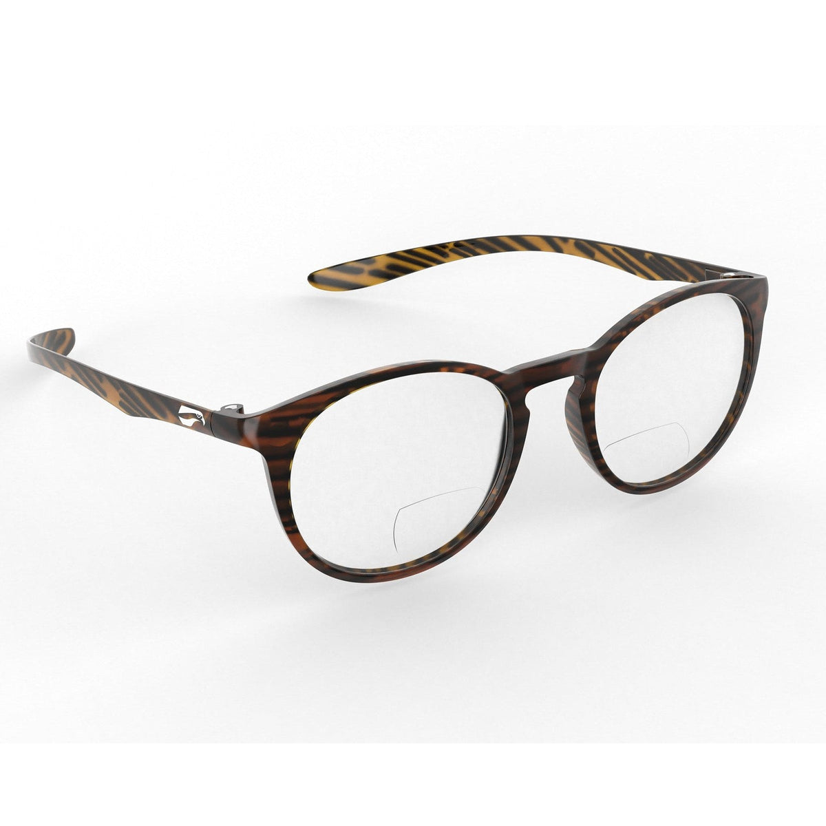 Flying Eyes ninox bifocal standard tortoise clear plus1 5