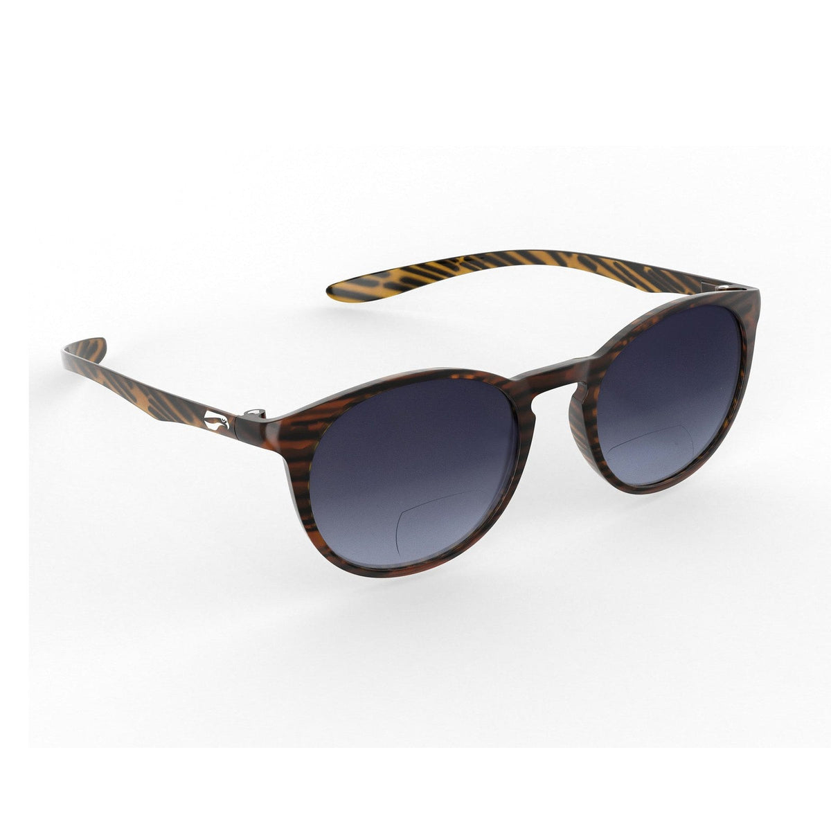 Flying Eyes ninox bifocal standard tortoise gradient gray plus1 5