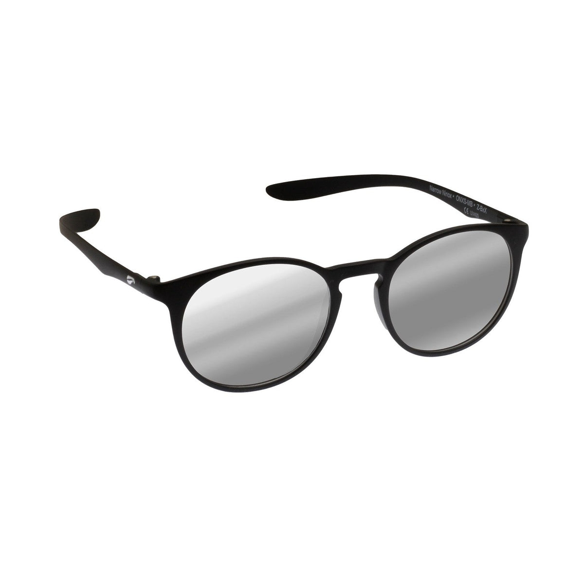 Flying Eyes ninox narrow matte black mirrored onyx