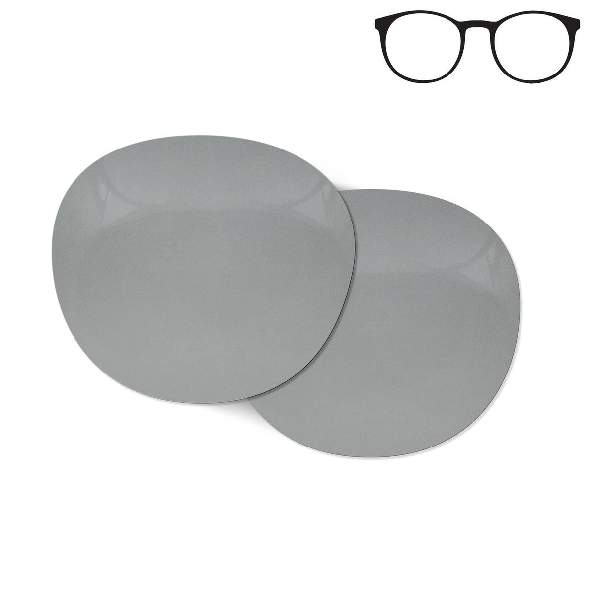 Flying Eyes Ninox replacement lens - standard frame mirrored onyx