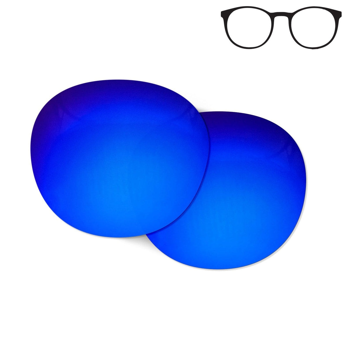 Flying Eyes Ninox replacement lens - standard frame mirrored sapphire