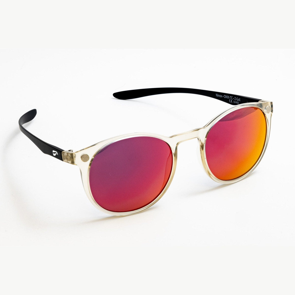 Flying Eyes ninox standard black tie mirrored sunset
