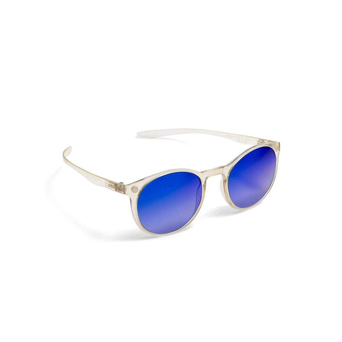 Flying Eyes ninox standard clear gradient mirrored sapphire