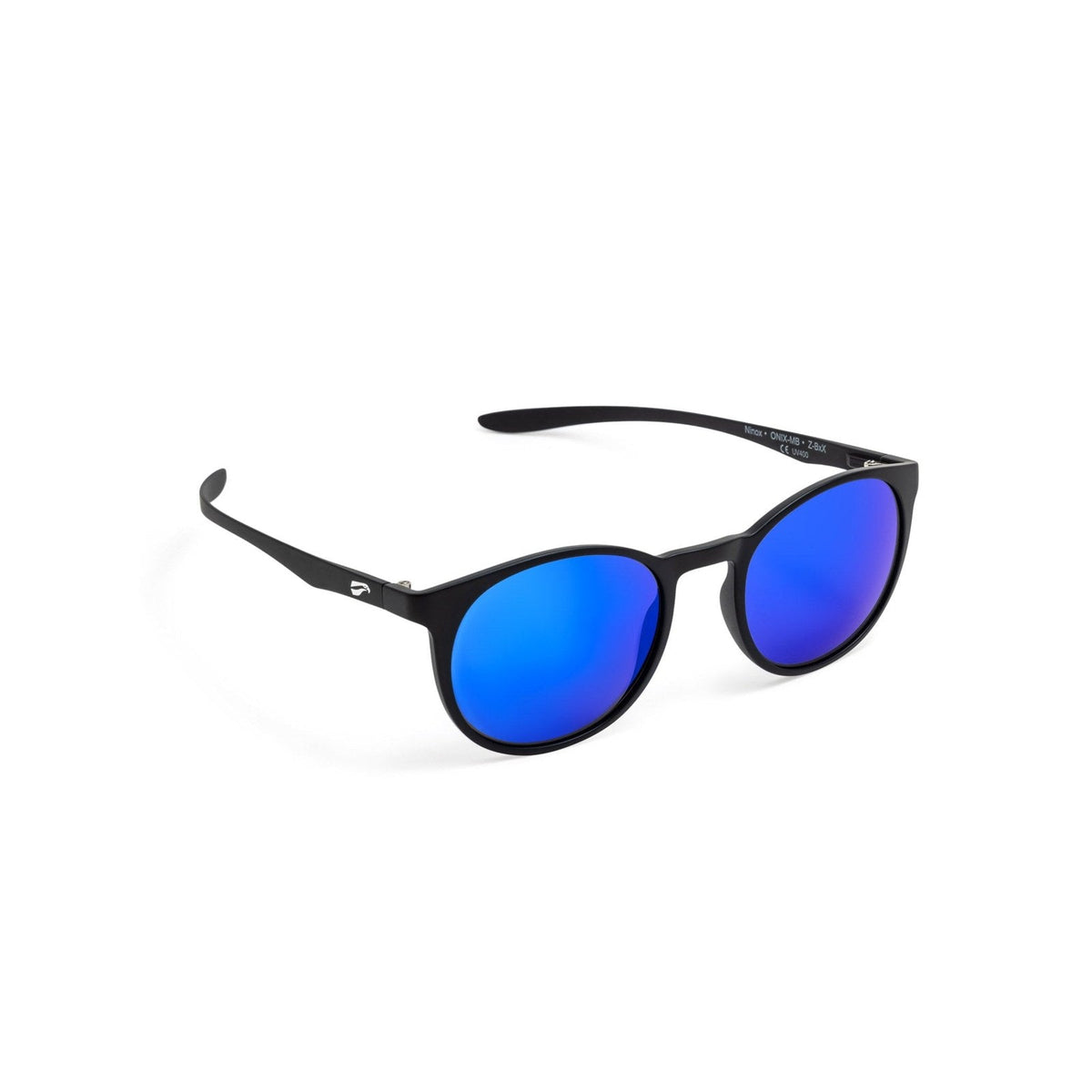 Flying Eyes ninox standard matte black mirrored sapphire