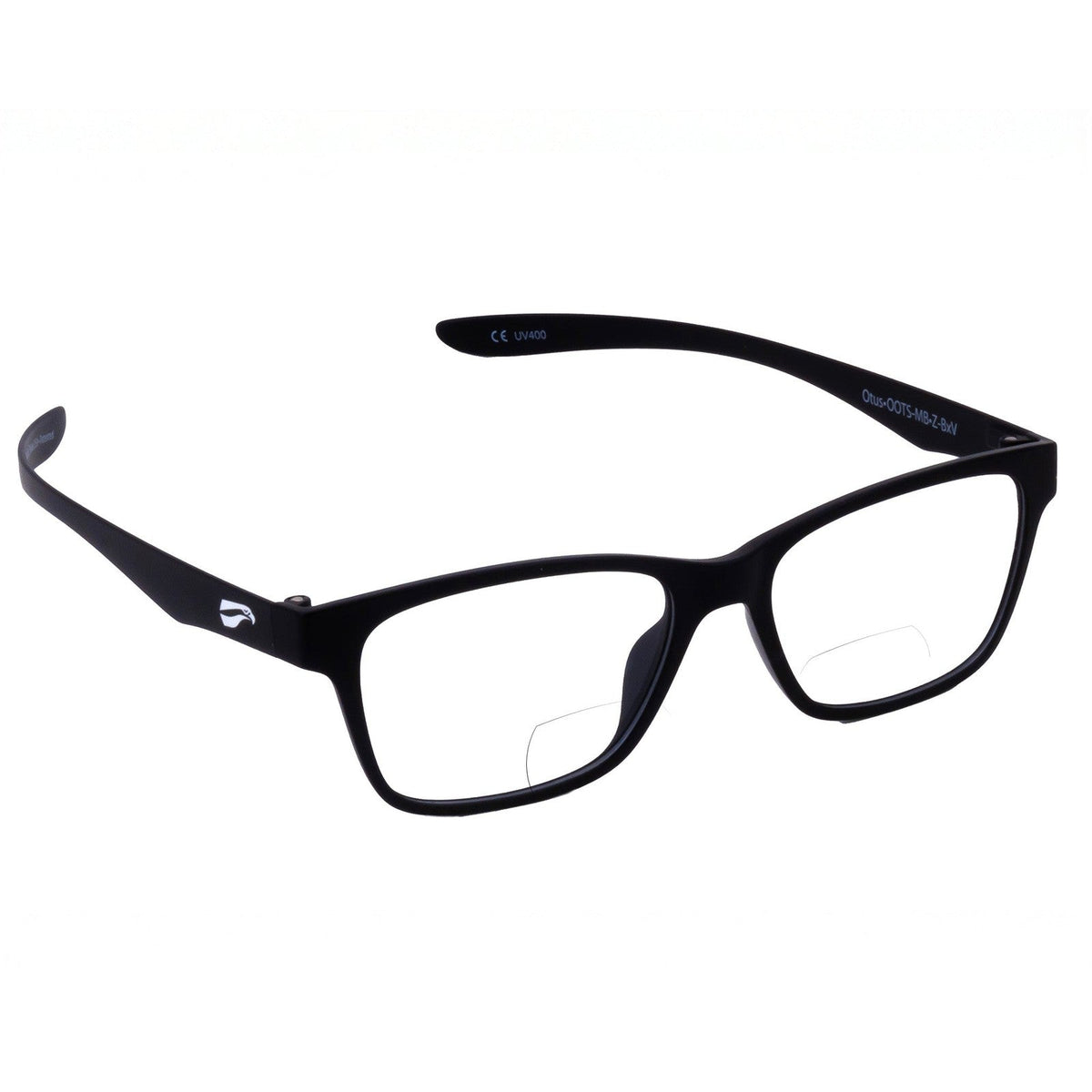 Flying Eyes Otus bifocal matte black clear