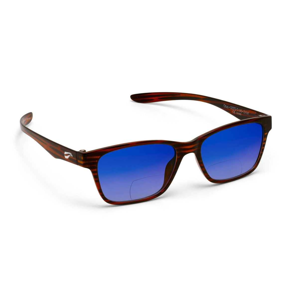 Flying Eyes Otus bifocal tortoise gradient mirrored sapphire