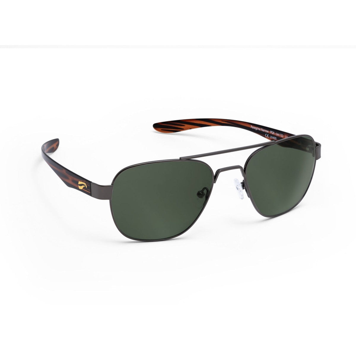 flying eyes peregrine titanium narrow glossy gun metal g15 neutral green