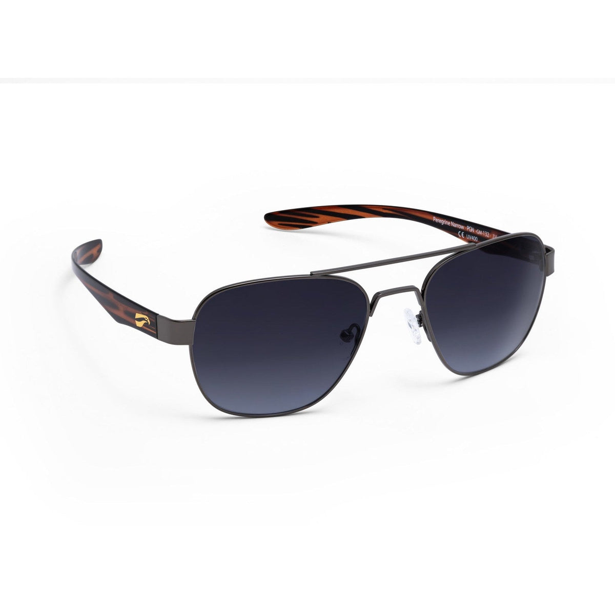 flying eyes peregrine titanium narrow glossy gun metal gradient gray