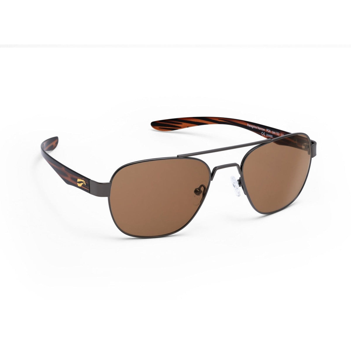 flying eyes peregrine titanium narrow glossy gun metal polarized solid copper