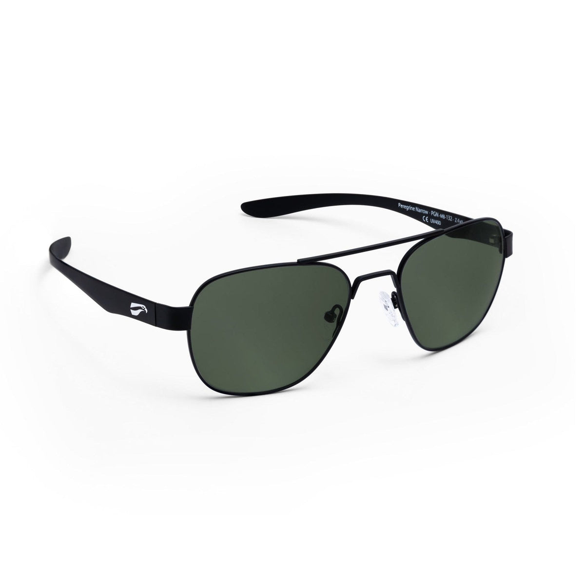 flying eyes peregrine titanium narrow matte black g15 neutral green