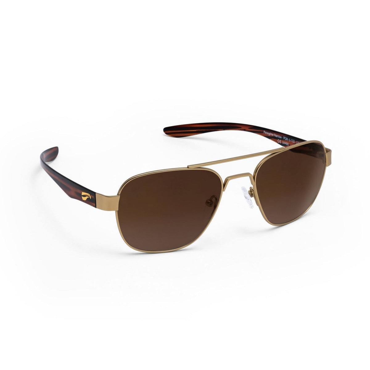 flying eyes peregrine titanium narrow matte gold gradient copper