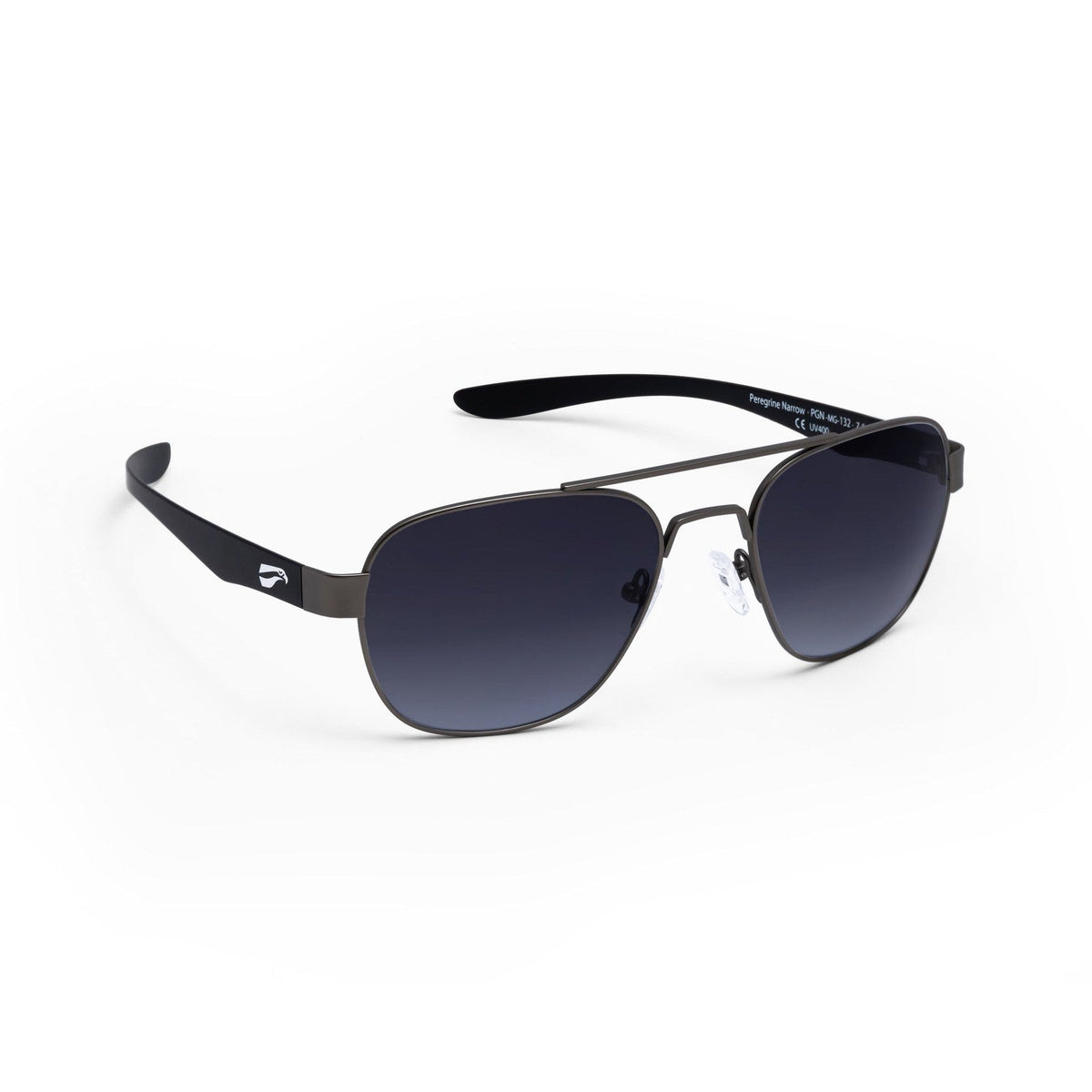 flying eyes peregrine titanium narrow matte gun metal gradient gray