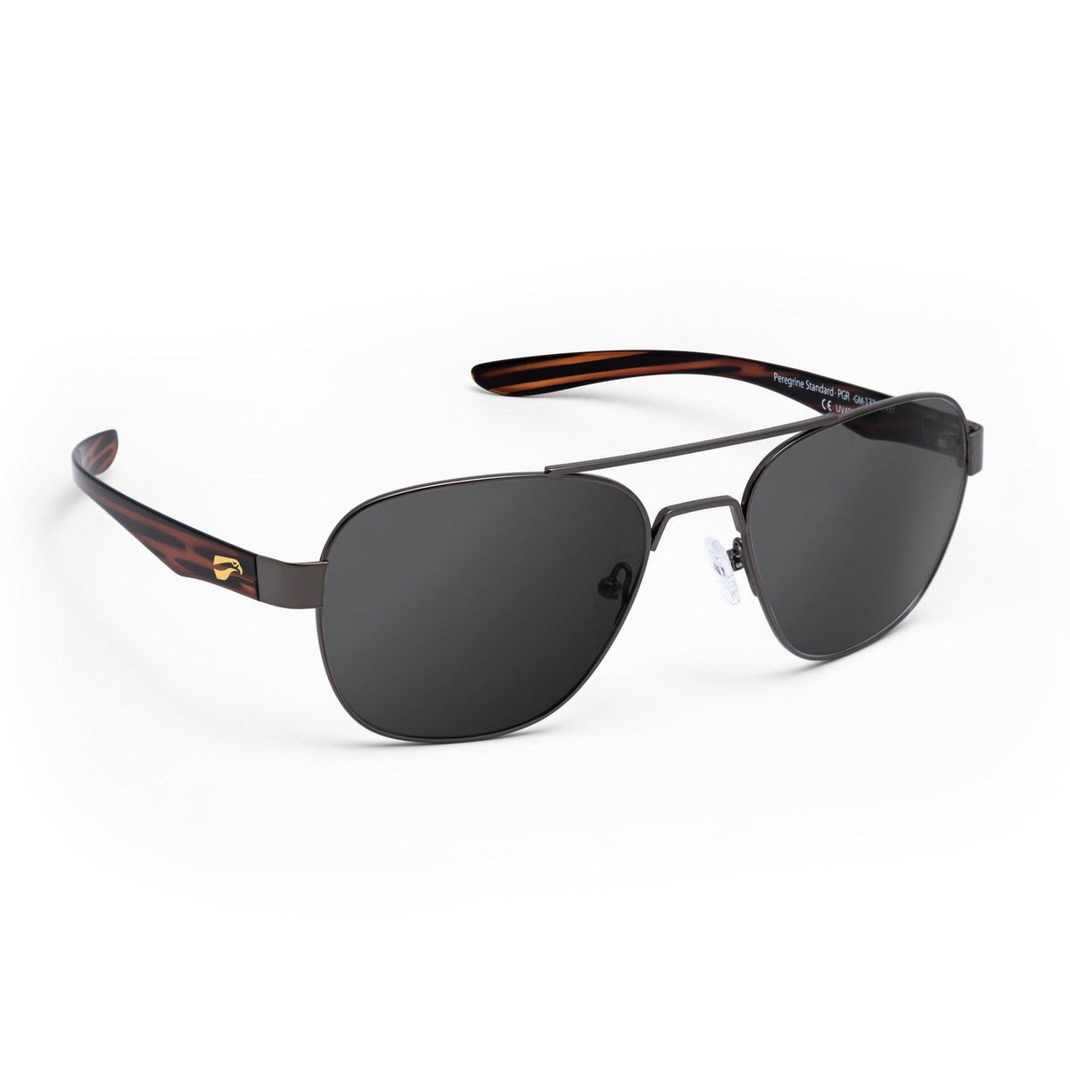 flying eyes peregrine titanium standard glossy gun metal dark solid gray
