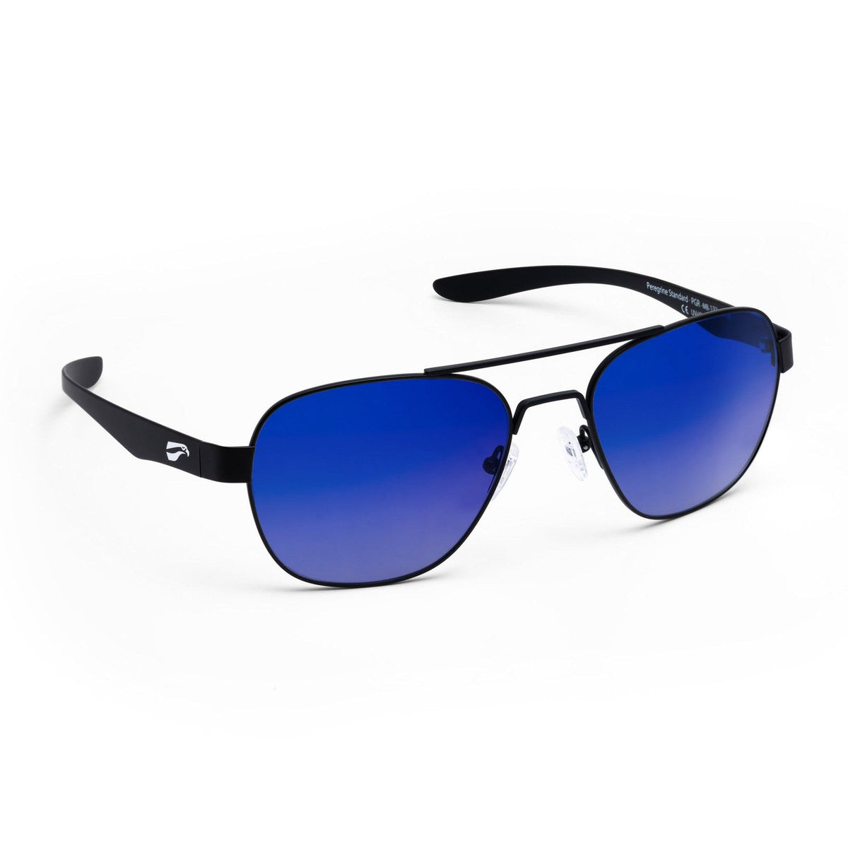 flying eyes peregrine titanium standard matte black gradient mirrored sapphire