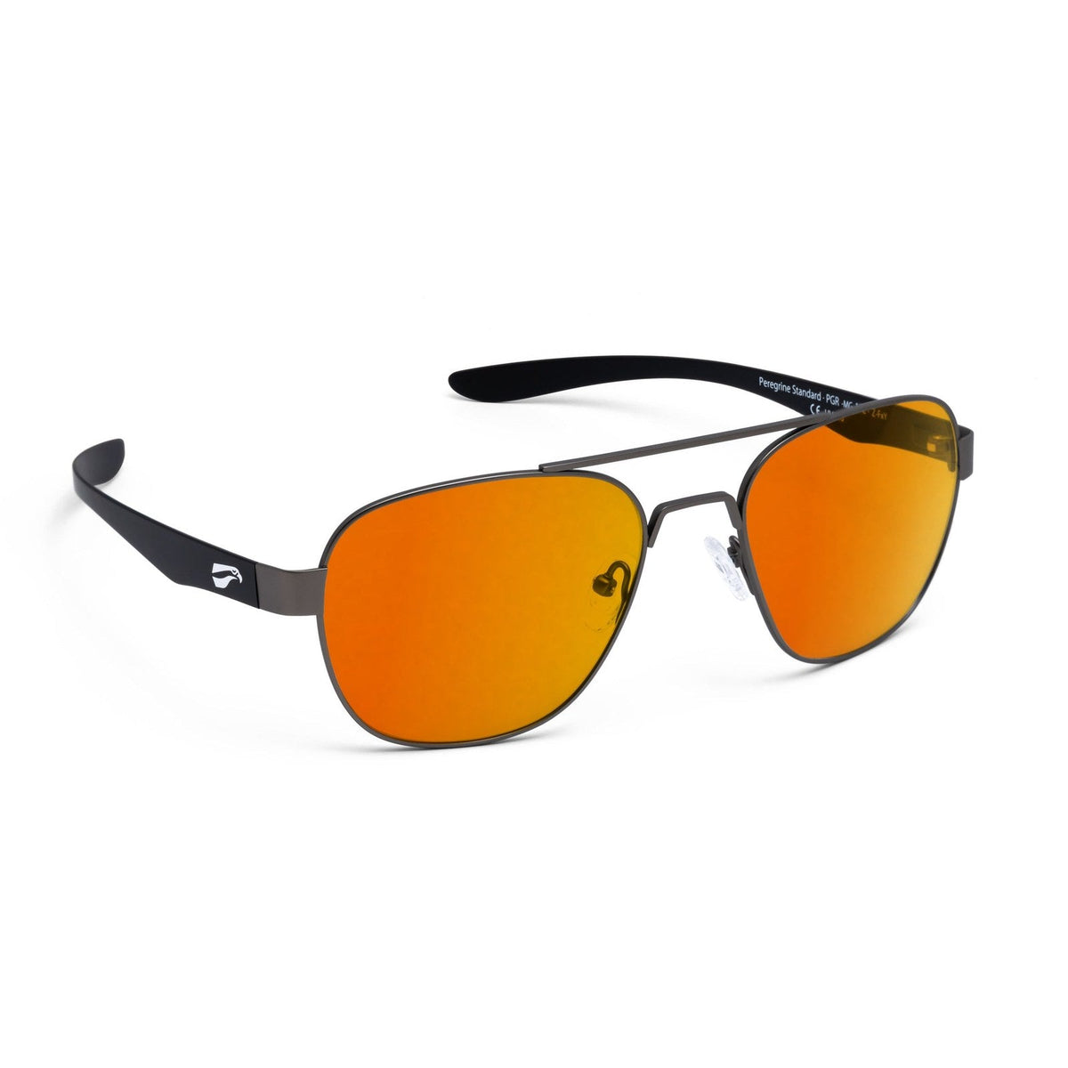 flying eyes peregrine titanium standard matte gun metal mirrored rose