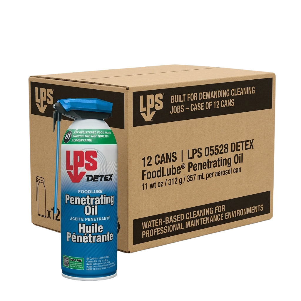 LPS DETEX FoodLube 57316 NSF H1 penetrating oil for food-processing maintenance