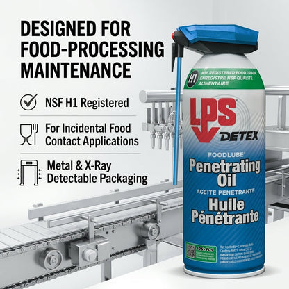 LPS DETEX FoodLube 57316 penetrating oil for rust, frozen parts and corrosion protection