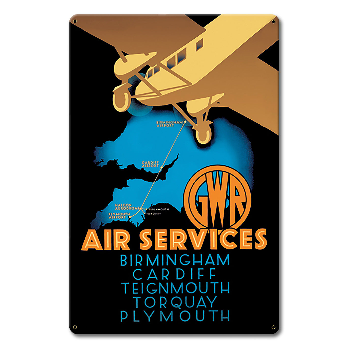 The Vintage Sign Company – Authentic Vintage Aviation Signs