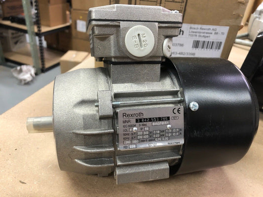 Rexroth - Motor 0.18-0.22 kW 200/346-220/400 V 1380/1660 RPM 0.7/0.7 | 3-842-503-786