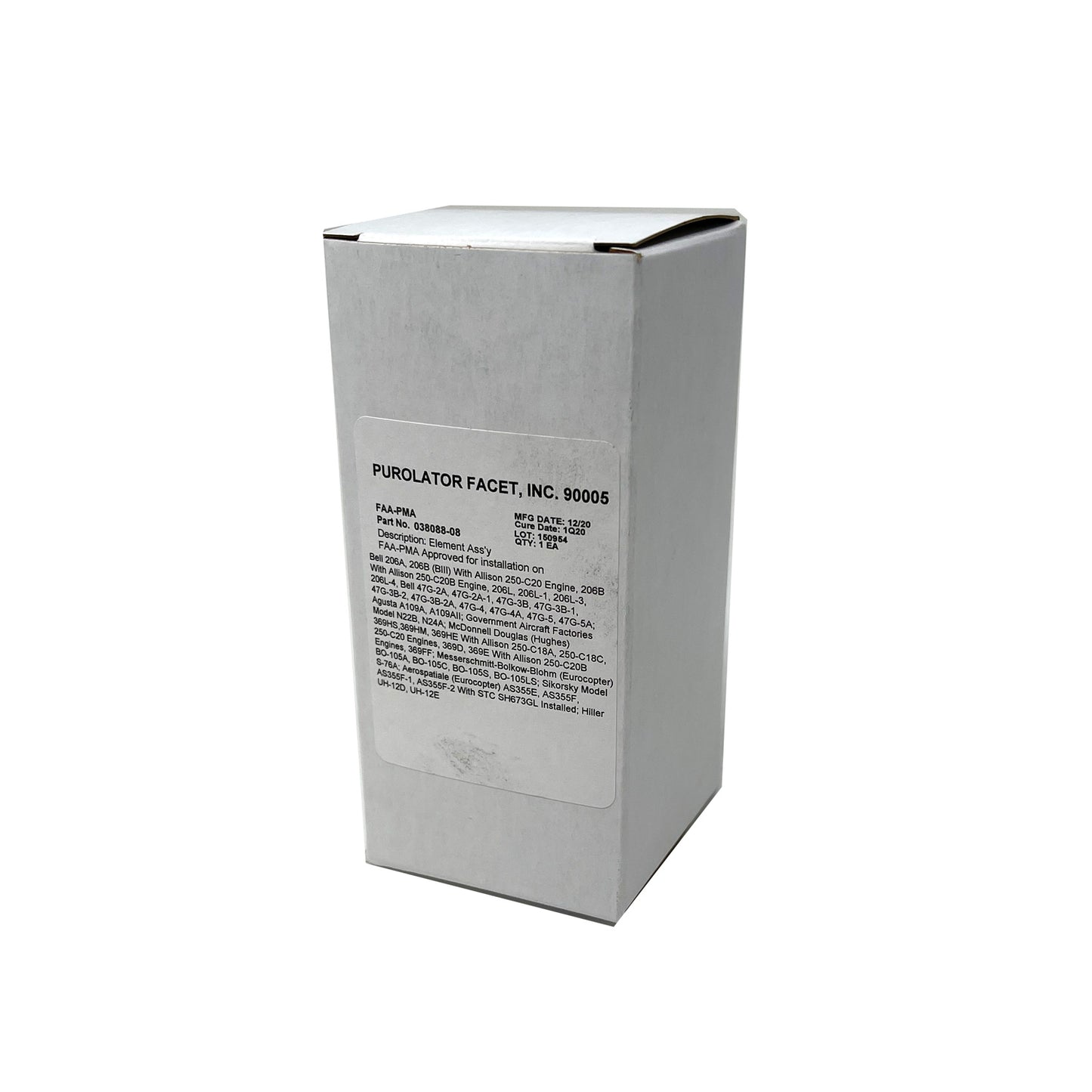 Purolator - Oil Filter Element | 038088-08
