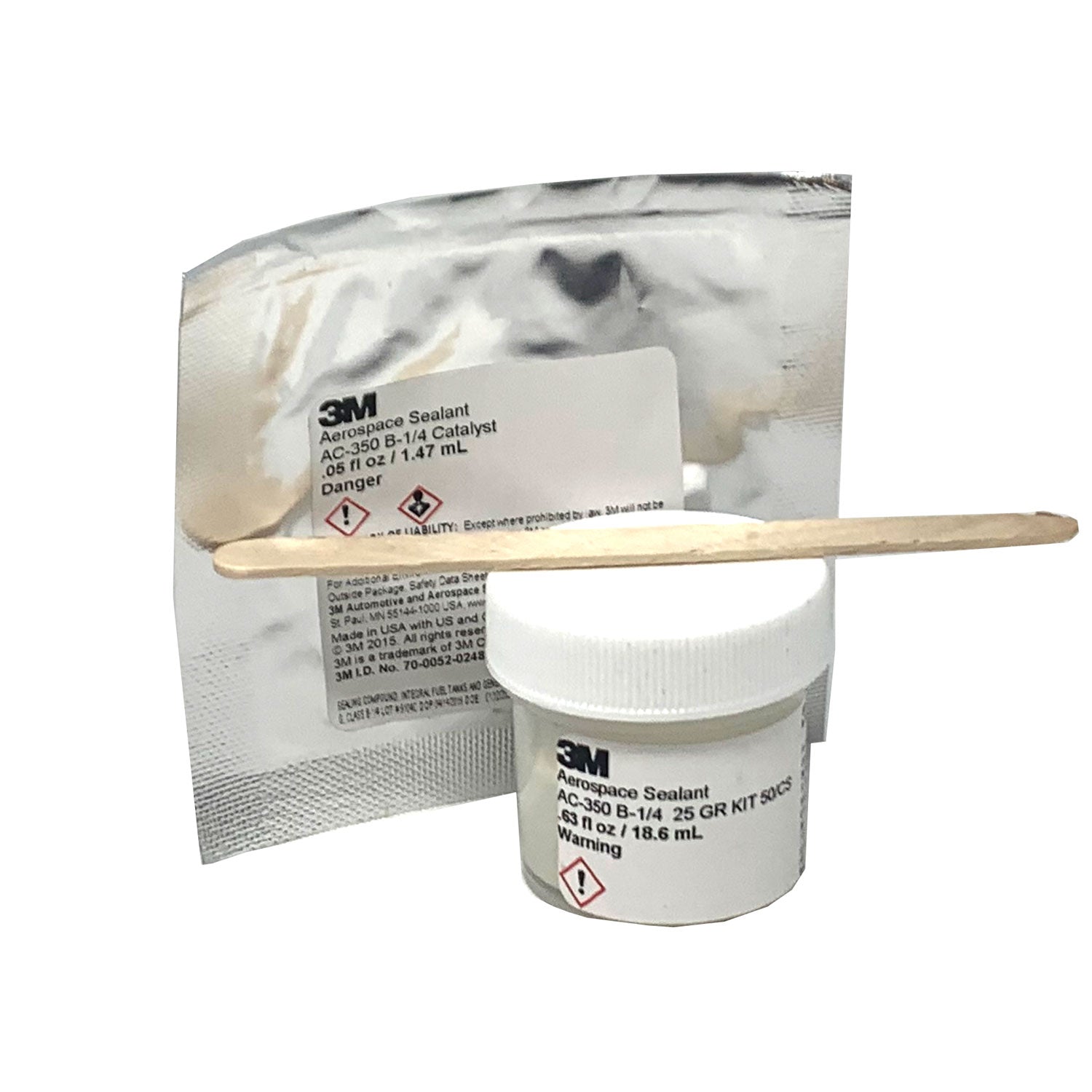3M - Aerospace Gray Class B-1/4 Spec Fuel Tank & Fuselage Sealant, 25 ...