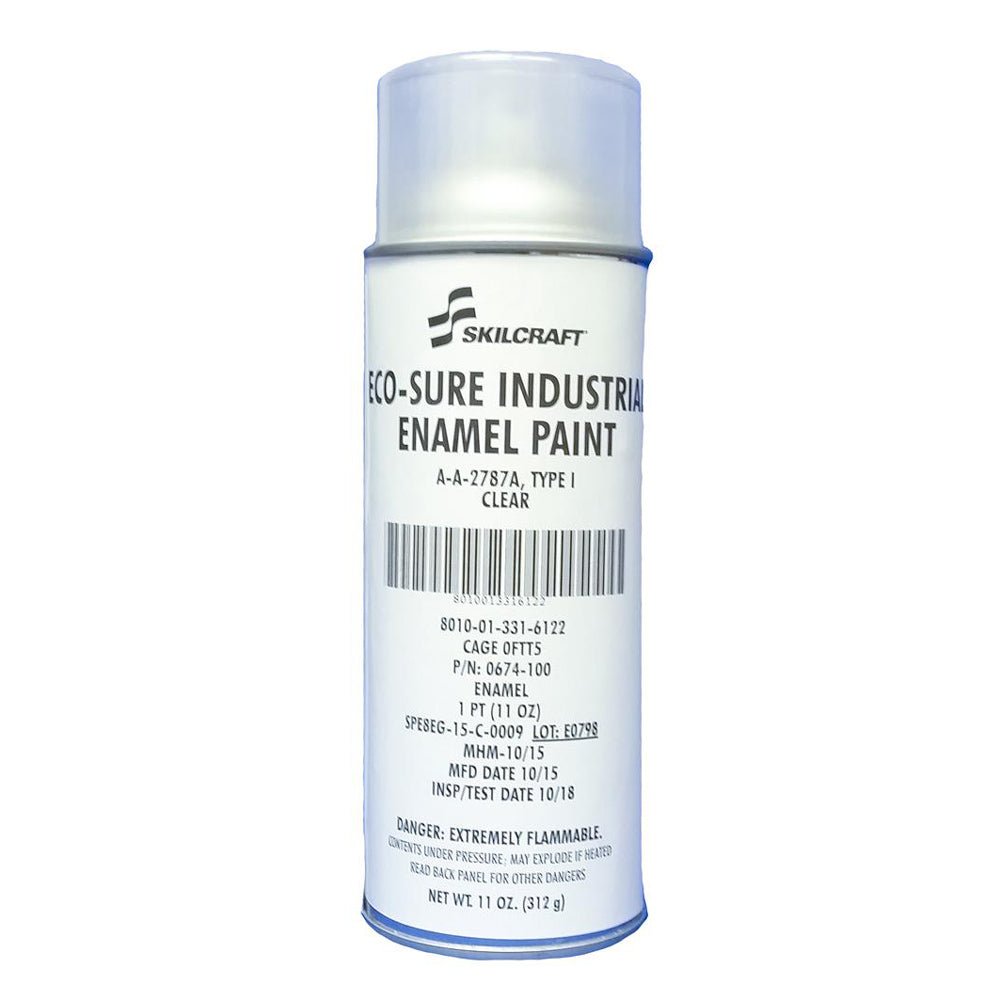 Eco-Sure® A-A-2787 Industrial Enamel Spray Paint – 11oz | Durable