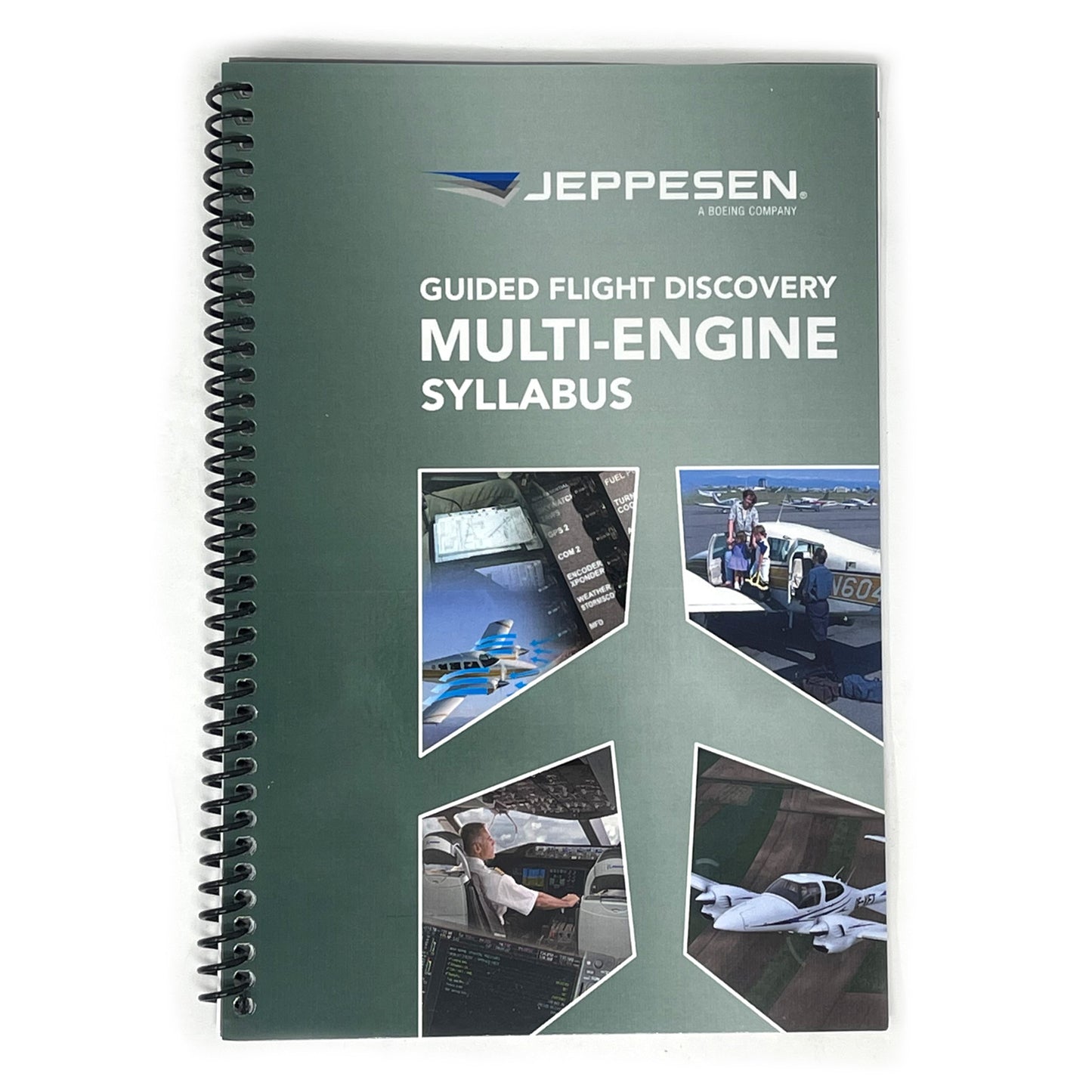 Jeppesen Multi-Engine Syllabus – Front Cover of Structured Flight Training Guide for Multi-Engine Rating