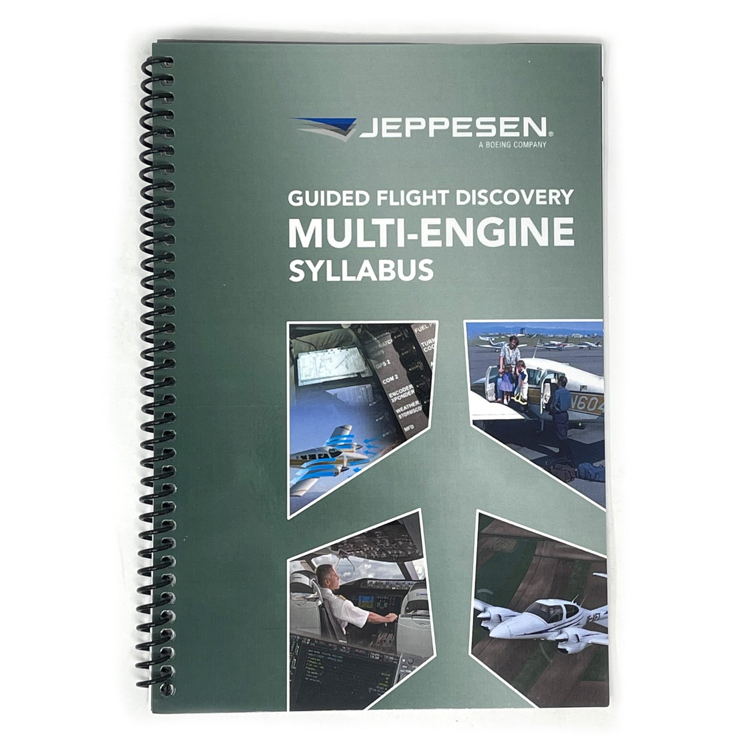 Jeppesen Multi-Engine Syllabus – Front Cover of Structured Flight Training Guide for Multi-Engine Rating