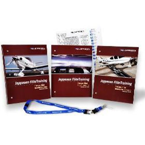 Jeppesen FliteTraining Private Pilot Instructor Guide Set – Includes Workbooks, Course Map & USB Presentation Slides (PN 10209373)