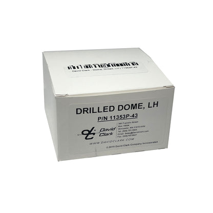 David Clark Left-Hand Drilled Headset Dome 11353P-43 for aviation headsets