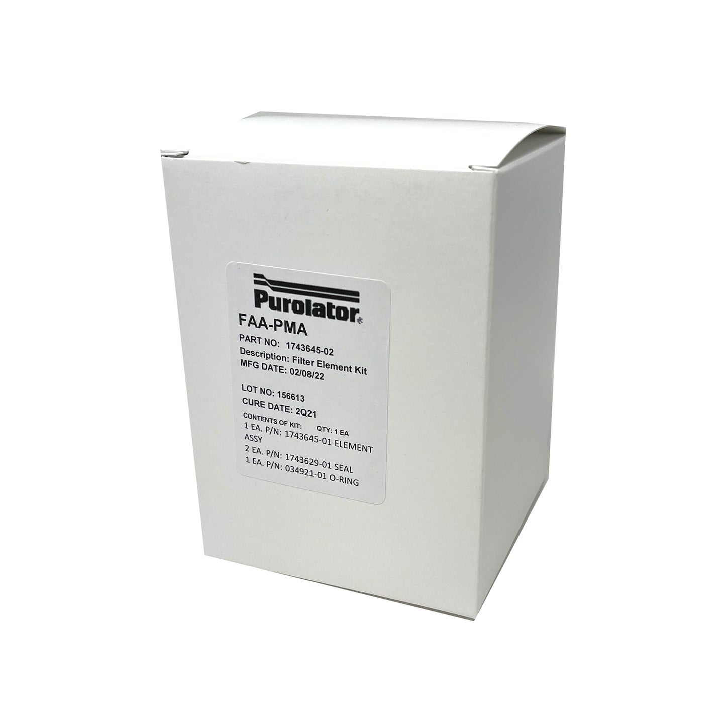 Purolator - Aircraft Filter Element and Seal Kit | 1743645-02