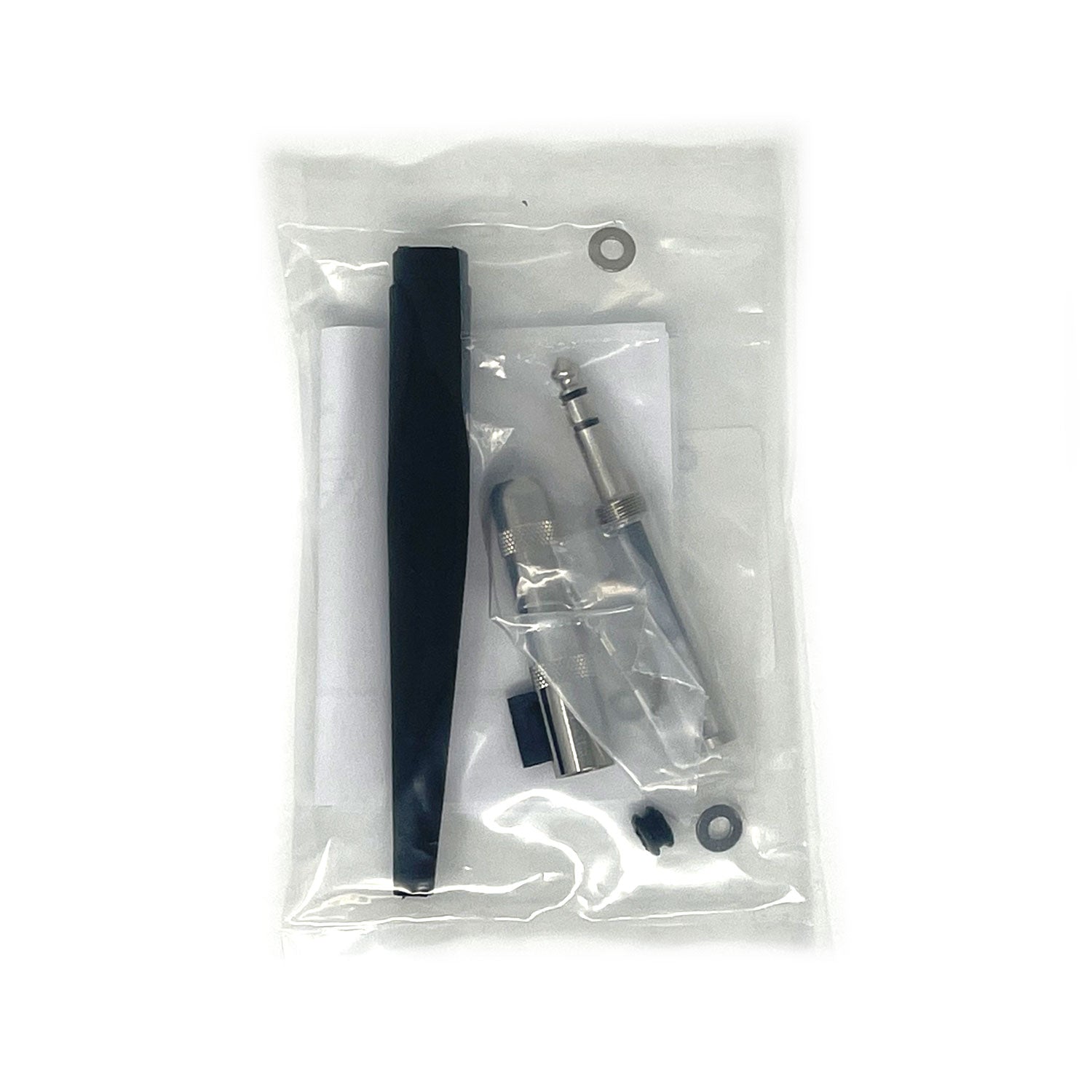 David Clark Stereo 1/4 inch Plug Connector Kit 41090G-32 with strain relief, replaces 18900G-42