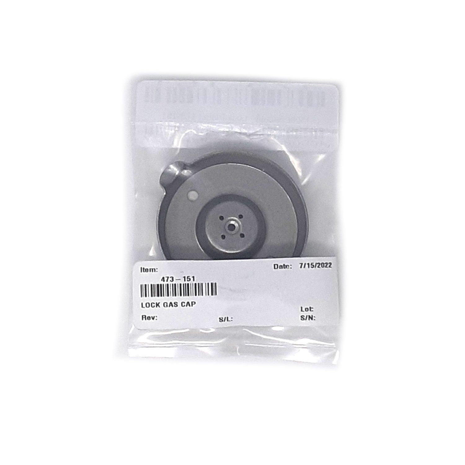 Piper Lock Plate Part Number 473-151, Back